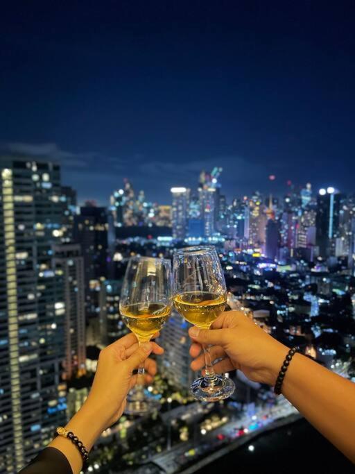 마닐라 The Serene Escape Rockwell Makati City View 1Br 아파트 외부 사진