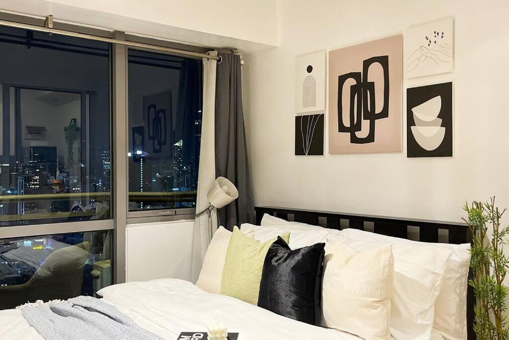 마닐라 The Serene Escape Rockwell Makati City View 1Br 아파트 외부 사진