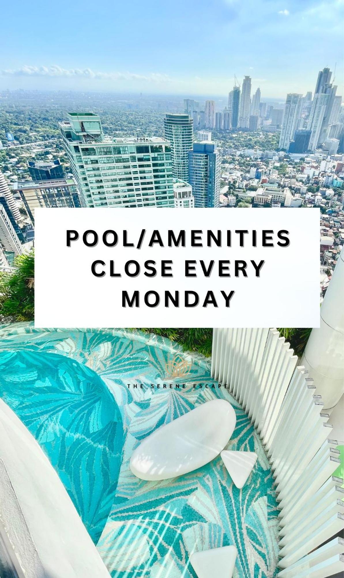 마닐라 The Serene Escape Rockwell Makati City View 1Br 아파트 외부 사진